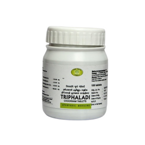 AVN TRIPHALADI CHORNAM TABLET - Pack of 3 (90 TABS each)
