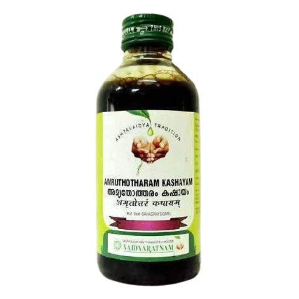 Vaidyaratnam Amruthotharam Kashayam - PACK OF 4 (200 ML EACH)