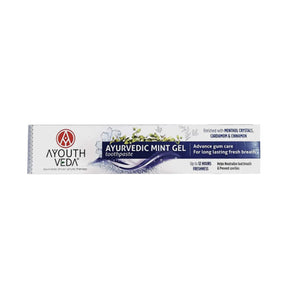 AYOUTHVEDA AYURVEDIC MINT GEL TOOTHPASTE - Pack of 5 (100 GM each)