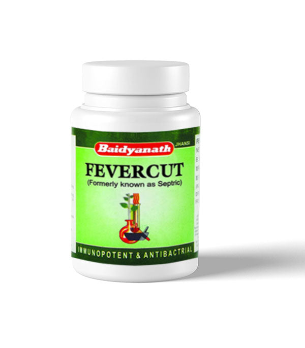 Baidyanath Fevercut Tablets - Pack of 4 (100 Tabs each)