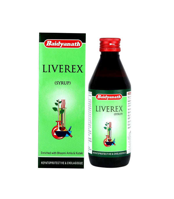 BAIDYANATH LIVEREX SYRUP - Pack of 2 (200ML each)