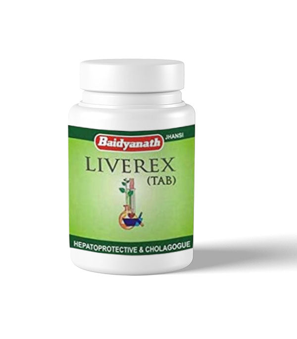 BAIDYANATH LIVEREX TABLETS - Pack of 4 (100 TABS each)