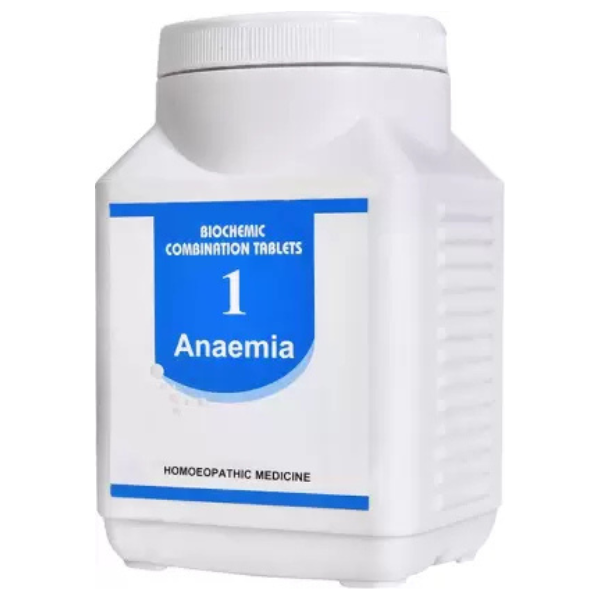 BAKSON'S HOMEOPATHY BIOCHEMIC COMBINATION #1 (ANAEMIA)