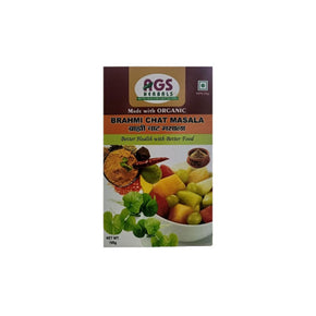 AGS HERBALS BRAHMI CHAAT MASALA - Pack of 7 (100 GM each)