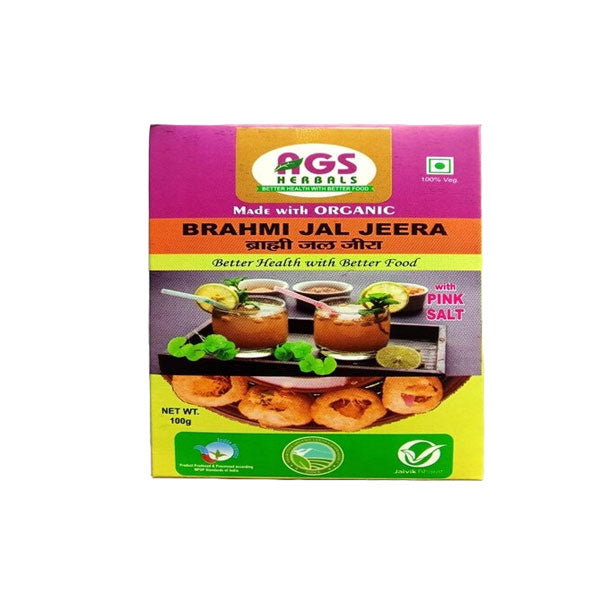 AGS HERBALS BRAHMI JALJEERA - Pack of 4 (100 GM)