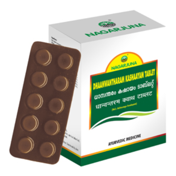 NAGARJUNA DHAANWANTHARAM KASHAAYAM TABLET - PACK OF 2 (100 TABS EACH)