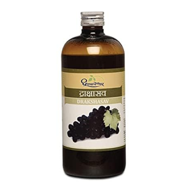 DHOOTAPAPESHWAR DRAKSHASAVA SYRUP - PACK OF 3 (450ML EACH)