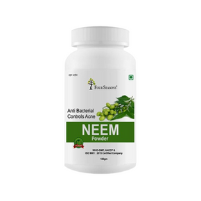 Four Seasons Ayurveda Neem Powder - Pack of 7 (100 GM each)