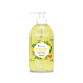 Four Seasons Ayurveda Lemon Tulsi & Aloe Vera Handwash -pack of 6 (250 ML each)