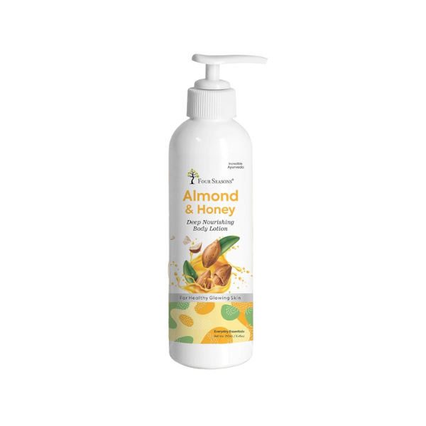 Four Seasons Ayurveda Almond & Honey Lotion - pack of 2 (250 ML each)