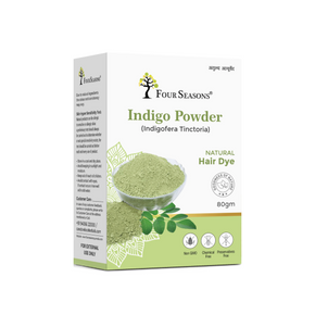 Four Seasons Ayurveda Indigo Powder - Pack of 4 (80 GM Each)