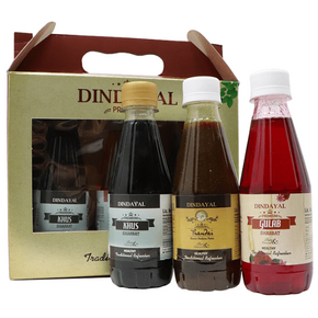DINDAYAL GIFT PACK (3 IN 1) GULAB, KHUS & THANDAI - (Pack of 2)