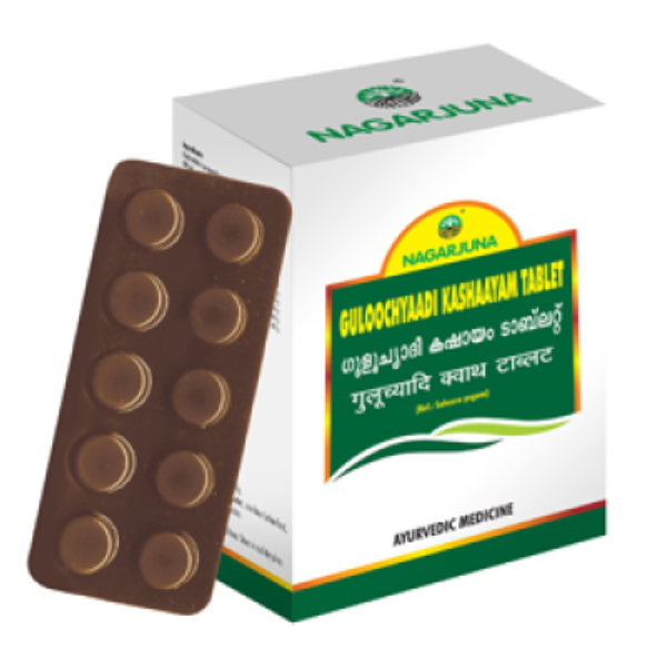 NAGARJUNA GULOOCHYAADI KASHAAYAM TABLETS - PACK OF 2 (100 TABS EACH)