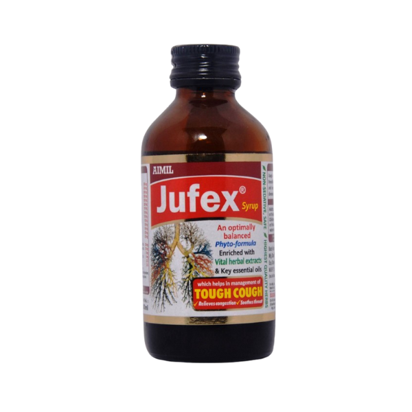 Buy Aimil Pharmaceuticals Jufex Syrup Uses, Benefits & Dosage