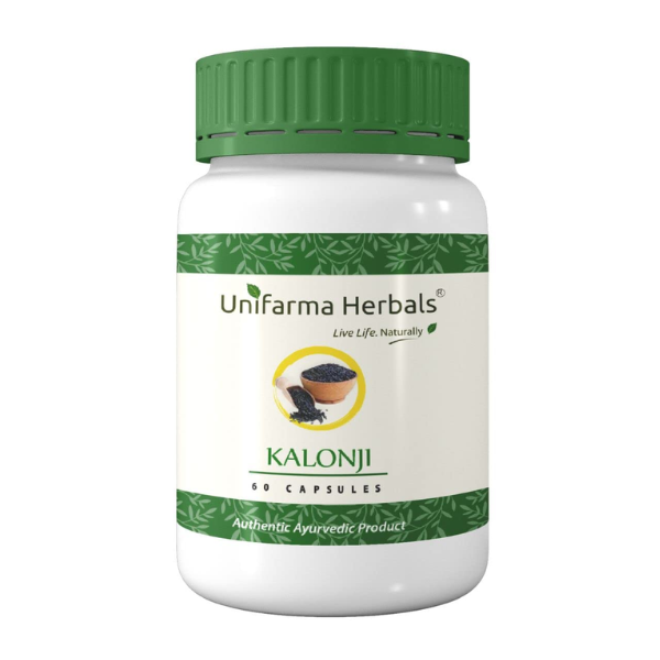 UNIFARMA HERBALS KALONJI - PACK OF 2 (60 CAPSULES EACH)