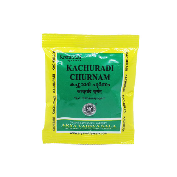 KOTTAKKAL AYURVEDA KACHURADI CHURNAM - PACK OF 4 (10 GM EACH)