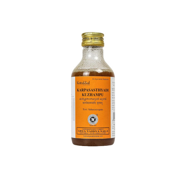 KOTTAKKAL AYURVEDA KARPASASTHYADI KUZHAMPU - PACK OF 3 (200 ML EACH)