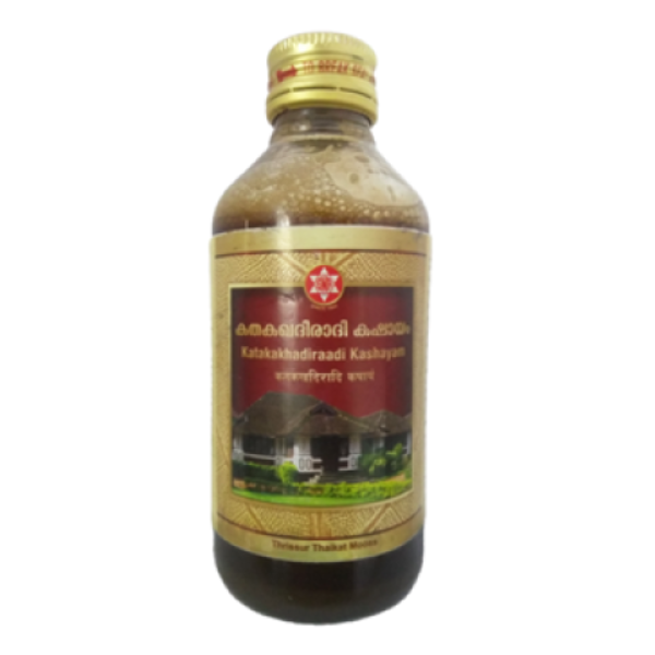 SNA KATAKAKHADIRAADI KASHAYAM - PACK OF 3 (200 ML EACH)
