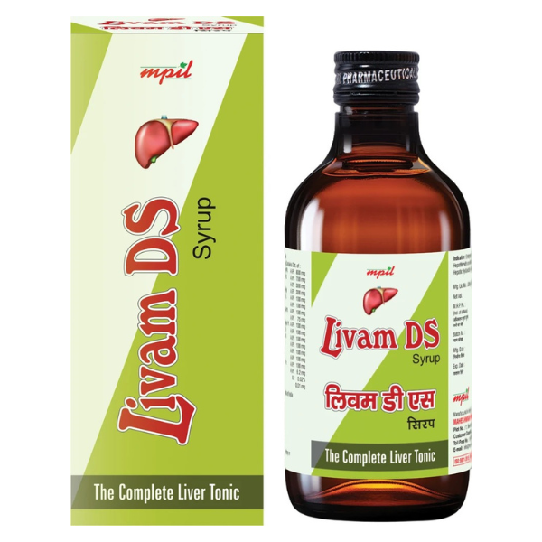 MPIL Livam DS Syrup - Pack of 3 (200 ml each)