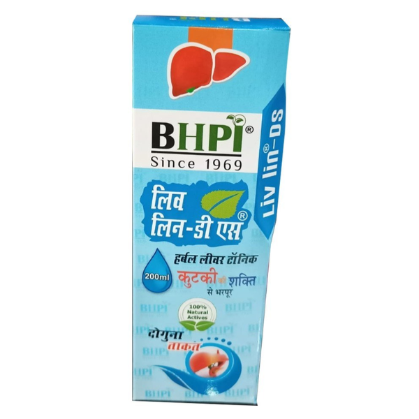 BHPI LIVLIN DS HERBAL LIVER TONIC - PACK OF 4 (200 ML EACH)