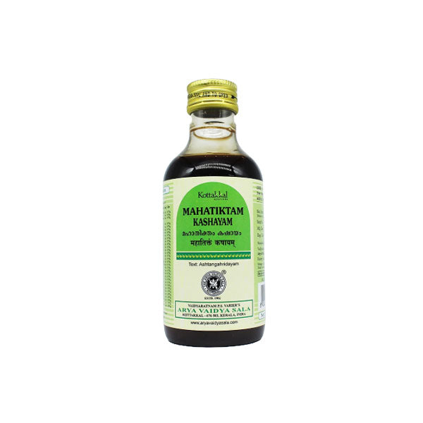 KOTTAKKAL AYURVEDA MAHATIKTAM KASHAYAM - PACK OF 2 (200 ML EACH)