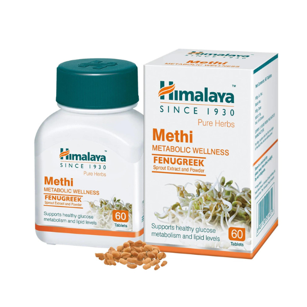 Himalaya Methi (60 Tablets)-Pack of 2