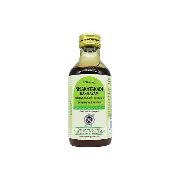 KOTTAKKAL AYURVEDA NISAKATHAKADI KASHAYAM - PACK OF 3 (200 ML EACH)
