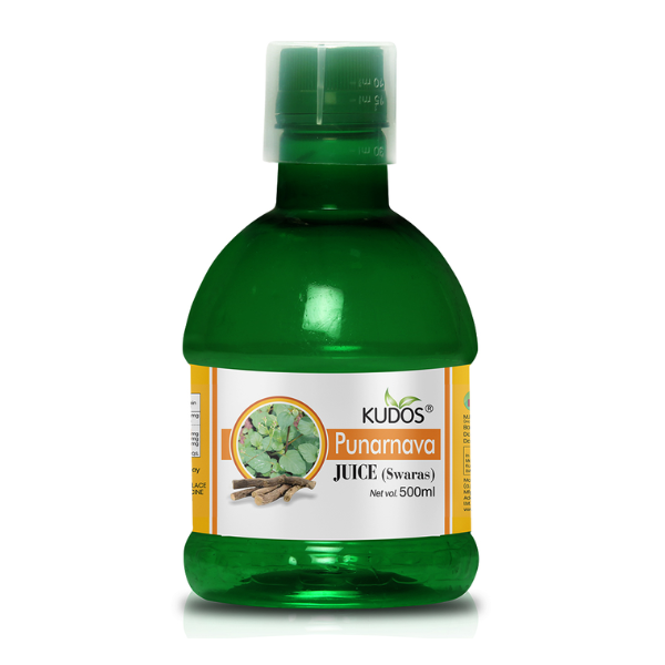 Kudos Punarnava Juice- Pack of 2 (500 ml each)