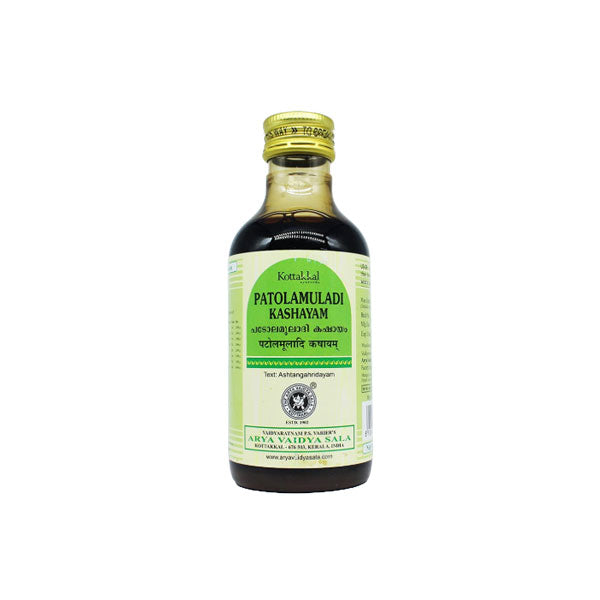 KOTTAKKAL AYURVEDA PATOLAMULADI KASHAYAM - PACK OF 2 (200 ML EACH)