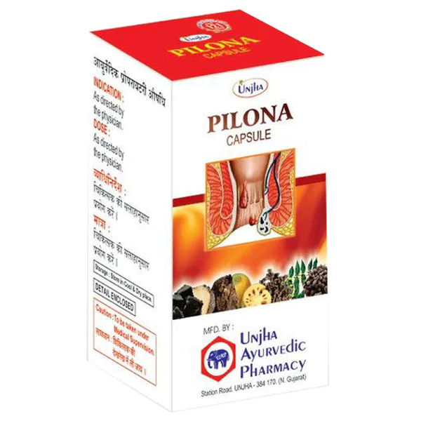 UNJHA PILONA CAPSULE - Pack of 3 (30 CAPSULES EACH)