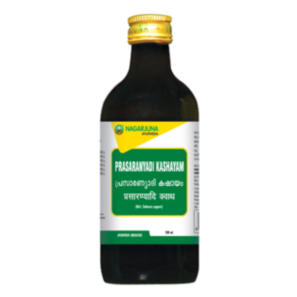 NAGARJUNA PRASARANYADI KASHAYAM - Pack of 4 (200 ML Each)