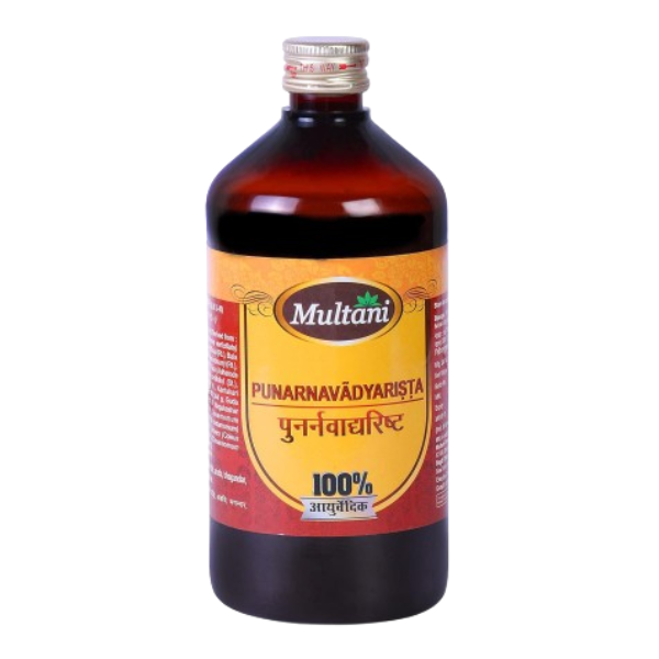 Multani Punarnavadyarista Syrup - Pack of 3 (450 ml Each)