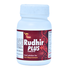 JIWAN AYURVED RUDHIR PLUS - PACK OF 3 (60 TABLETS EACH)