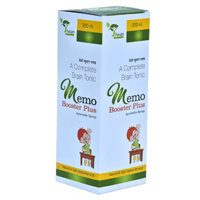 JIWAN AYURVED MEMO BOOSTER PLUS SYRUP - PACK OF 2 (200 ML EACH)