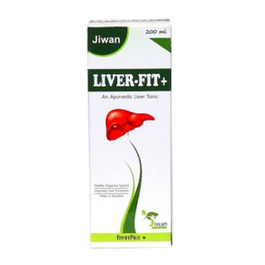 JIWAN AYURVED LIVER FIT PLUS LIVER TONIC - PACK OF 3 (200 ML EACH)