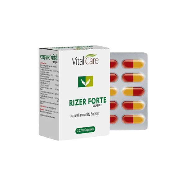 RIZER FORTE CAPSULE - Pack of 3 (3X10 CAPSULES Each)