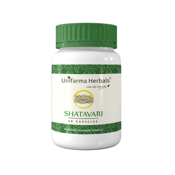 UNIFARMA HERBALS SHATAVARI - pack of 3 (60 CAPSULES each)