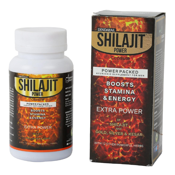 DINDAYAL SHILAJIT POWER CAPSULE (GOLD POWER)