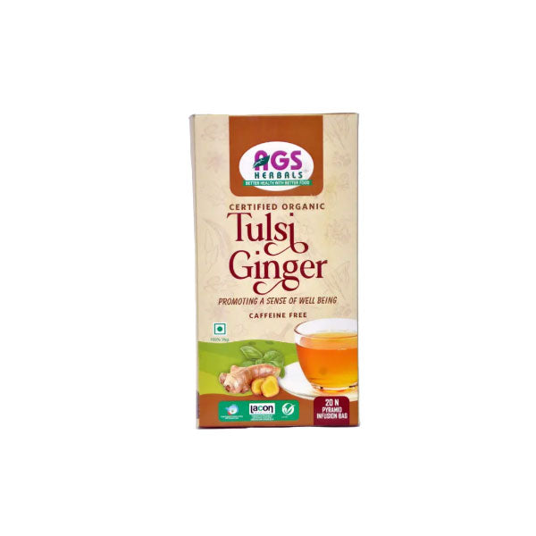 AGS HERBALS TULSI GINGER - Pack of 3