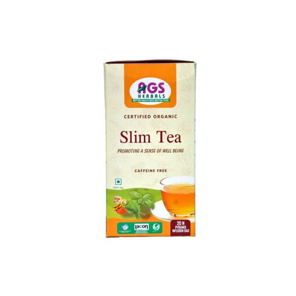 AGS HERBALS TULSI SLIM TEA BAG - Pack of 3 (20 NOS each)