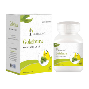 Four Seasons Ayurveda Gokshura Tablet - Pack of 3 (60 Tabs each)