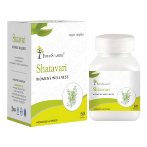Four Seasons Ayurveda Shatavari Tablet - pack of 3 (60 Tabs each)