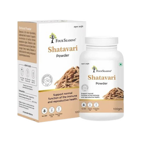 Four Seasons Ayurveda Shatavari Powder - Pack of 4 (100 GM each)