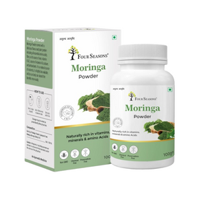 Four Seasons Ayurveda Moringa Powder - Pack of 4 (100 GM each)