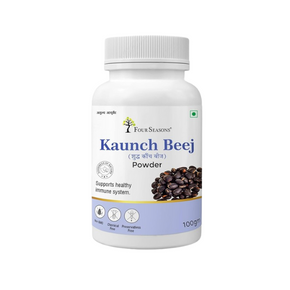 Four Seasons Ayurveda Kaunch Beej Powder - pack of 5 (100 GM each)
