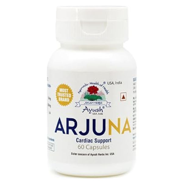 AYUSH ARJUNA - Pack of 2 (60 Capsules each)