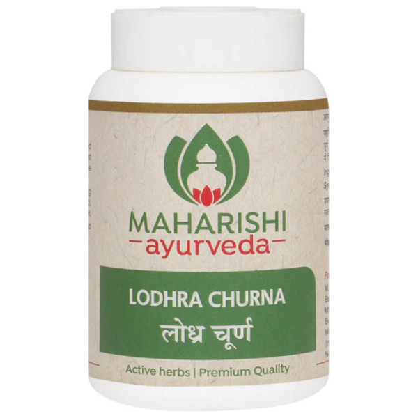 MAHARISHI AYURVEDA LODHRA CHURNA -Pack of 3  (50 gm Each)