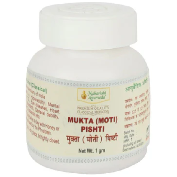 MAHARISHI AYURVEDA MUKTA (MOTI) PISHTI (1 gm)