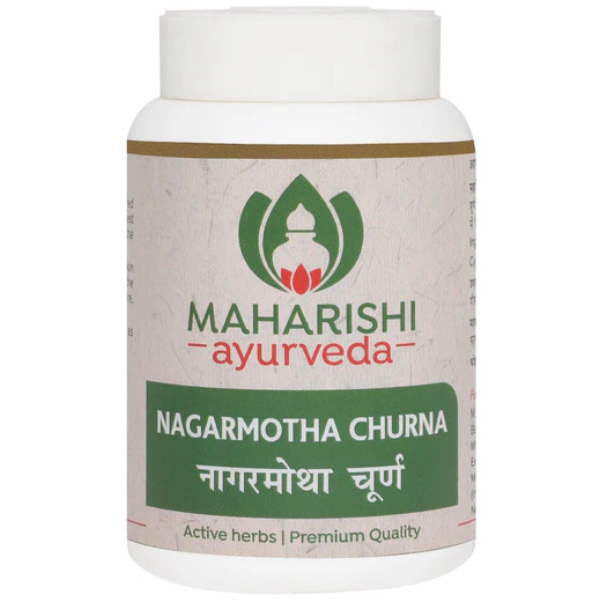 MAHARISHI AYURVEDA NAGARMOTHA CHURNA -Pack of 3 (50 gm)