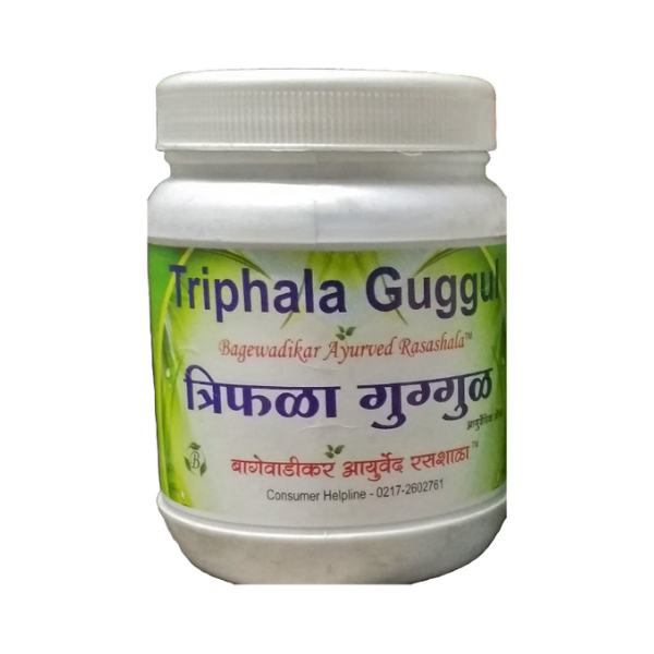 BAGEWADIKAR AYURVED TRIPHALA GUGGUL - Pack of 2 (100 gm each)
